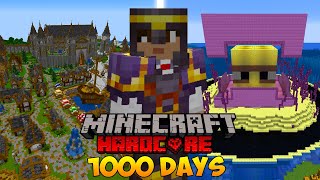 I Survived 1000 Days In Minecraft Hardcore FULL MOVIE [upl. by Gurolinick]