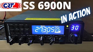 UK CB Radio action using a CRT Superstar 6900N [upl. by Fayre]