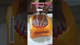 Simple and easy pedicure at home ytshorts viralskincare [upl. by Auqinet]