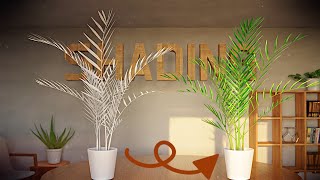 How to make realistic plants in Blender  Part 2 Shading [upl. by Oicnerual]