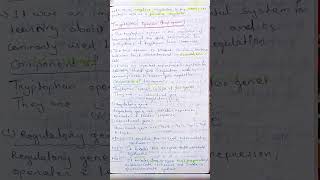 Tryptophan operon or trp operon Molecular biology bsczoology zoologynotes notes [upl. by Monda]