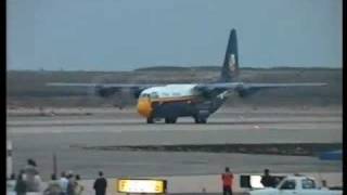 C130 quotFat Albertquot Jet Assisted Take Off JATO NAS Miramar Air show [upl. by Cyprus723]