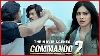 Commando Hindi Movie Vidyut Jammwal  Esha Gupta  विद्युत् ने ईशा का प्लान चोप्पट कर दिया [upl. by Tod]