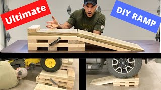 Ultimate DIY wooden ramps [upl. by Nesnej]