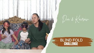 Blindfold Food Tasting Challenge feat Dia amp Kara [upl. by Levins]