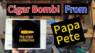 Cigar Bomb Unboxing From TheCigarCollective [upl. by Acey191]