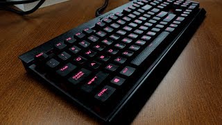 Corsair K70 Rapidfire review Cherry MX Speed Silver [upl. by Olsen938]