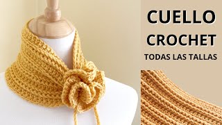 BUFANDA tejida a Crochet Fácil  Crochet para principiantes  Handwork Diy [upl. by Defant]