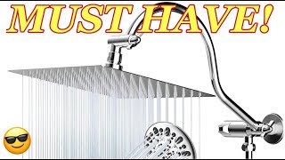 How to Install a Hand Held Shower Head  AquaDance Rainfall Combo [upl. by Ahseele]