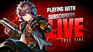 FREE FIRE LIVE II PLAY PC PANEL HACK NO BAN NO BLACKLIST  PLAYING WITH SUBSCRIBERS [upl. by Nnylassej]