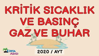 L7 Kritik Sıcaklık ve basınç Gaz ve Buhar Joule Thomson Olayı Soğutucu Akışkanlar [upl. by Antony]