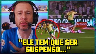 TIAGO LEIFERT DETONA ÁRBITRO APÓS POLÊMICA NO JOGO DO PALMEIRAS [upl. by Farrington191]