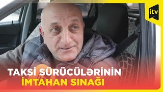 6 minə yaxın taksi sürücüsü imtahan olunub [upl. by Teriann735]