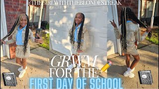 GRWM FOR THE FIRST DAY OF SCHOOL📚7TH GRADE 💖 [upl. by Yro553]