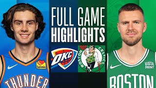 THUNDER at CELTICS  FULL GAME HIGHLIGHTS  April 3 2024 [upl. by Larianna]