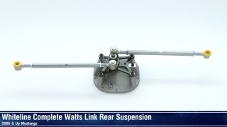 Mustang Whiteline Complete Watts Link Rear Suspension 0514 Coupe Review [upl. by Atnom]