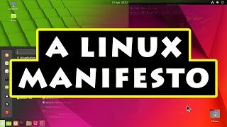 Promoting Linux An EndUser Manifesto [upl. by Isadore534]