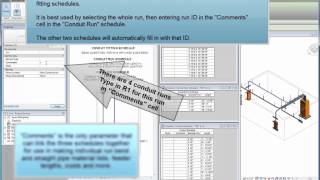 Revit Electrical Conduit Schedules [upl. by Cimbura653]