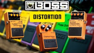 Compare Boss DS1 Boss DS2  Boss DF2 [upl. by Nikolaos]