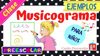 MUSICOGRAMA Para Niños Aprendeencasa [upl. by Eiggem72]