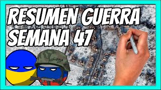 ✅ RESUMEN de la SEMANA 47 de la guerra entre UCRANIA y RUSIA en 5 minutos  SOLEDAR HA CAÍDO [upl. by Ahsitam]