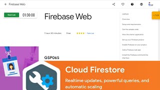 Firebase Web  Qwiklabs GSP065  Firebase web app Firebase Web  Qwiklabs GSP065  Firebase web app [upl. by Hamirak]