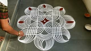 Thai maadham 33 padikolam designs Simple muggulu designs easy rangoli designs [upl. by Tillie305]