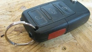 VW Key Fob Key Ring Repair [upl. by Ennylcaj]