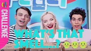 Disney Descendants Cast Do The Smell Challenge [upl. by Binetta]