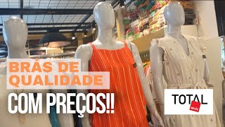 Tour no Shopping Total Brás com roupas de qualidade no ATACADO [upl. by Niar]