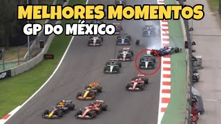 MELHORES MOMENTOS DA FORMULA 1  GP DO MÉXICO [upl. by Adelia]