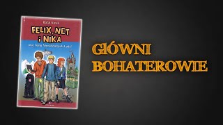 Prezentacja głównych postaci z lektury quotFelix Net i Nika oraz Gang Niewidzialnych Ludziquot [upl. by Ranger659]