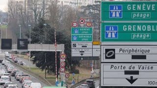 🇨🇵 France A43 Highway to Frejus [upl. by Vig]