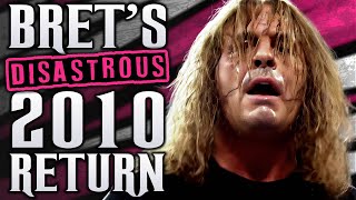 Breaking Down Bret The Hitman Harts DISASTROUS 2010 WWE Return [upl. by Comptom]