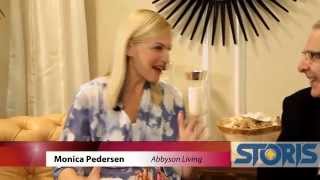 Monica Pedersen Debuts Abbyson Living Furniture Collection [upl. by Ahsimac]