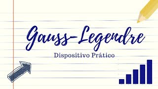 Exemplo  Dispositivo prático  Quadratura de GaussLegendre 66 [upl. by Eisyak607]