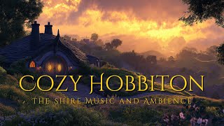 Cozy Hobbiton  Orchestral Fantasy Music and Ambience  Original Lord of The Rings Music [upl. by Bambi]