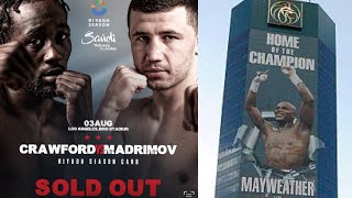 Crawford vs Madrimov SELLS OUT MASSIVE ARENA “Terence Crawford is a MEGA star” Turki [upl. by Ayiak]