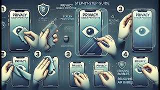 Protect Your Privacy British Modules AntiPeeping Screen Protector StepbyStep Installation Guide [upl. by Etnaihc]