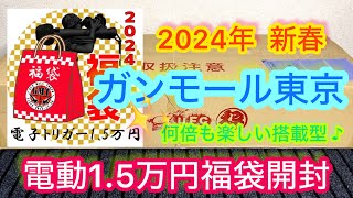 『2024年新春エアガン福袋』 ガンモール東京新春電動ガン福袋15万円開封してみました！ フォースター系列福袋 [upl. by Janean]