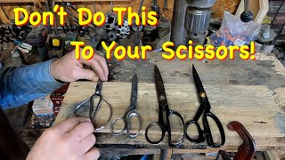 Bad Email Advice on Sharpening Scissors  Engels Coach Shop [upl. by Hayimas]