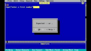 Finding Hcf and Lcm in qbasic programming [upl. by Kanter]