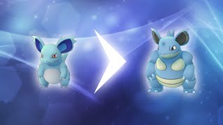 Nidorina evolve to Nidoqueen  Pokemon Go [upl. by Vladimir]