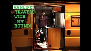 VANLIFE  Solo travels with campervan hound cooking and exploring Wales [upl. by Layol]