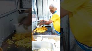 chicken kottu 🔥😱 Sri lankan Street food satisfying shortvideo shorts viralshort villagelife [upl. by Atillertse]