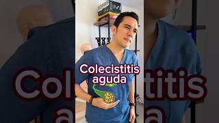 ¿Qué es y qué causa colecistitis aguda  Dr William Guerrero medicina shorts [upl. by Aliuqahs]