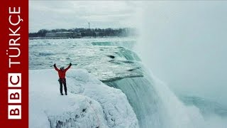 Buz tutan Niagara Şelalesine tırmanan ilk dağcı  BBC TÜRKÇE [upl. by Landri]