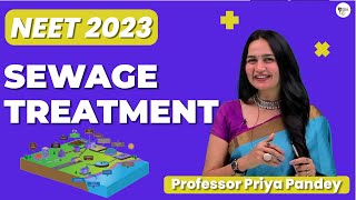 Sewage Treatment Class 12  NEET 2023  Priya Pandey  neetbiology [upl. by Asilrahc]