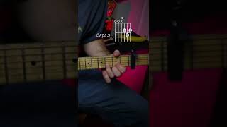 Play No Surprises by Radiohead on Guitar  Simple Chords Tutorial [upl. by Joacima]