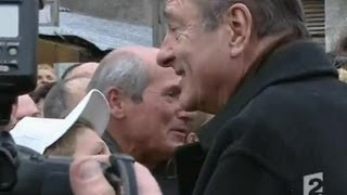 Visite Jacques Chirac en Dordogne [upl. by Aimerej]